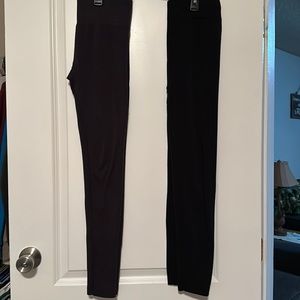 Fleece lined leggings